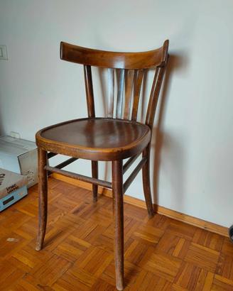 Sedia/poltroncina in legno vintage