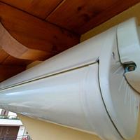 TENDA DA SOLE CASSONETTO TOTALE (L)275cm(Pbr)235cm