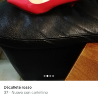 Decoltè rosso
