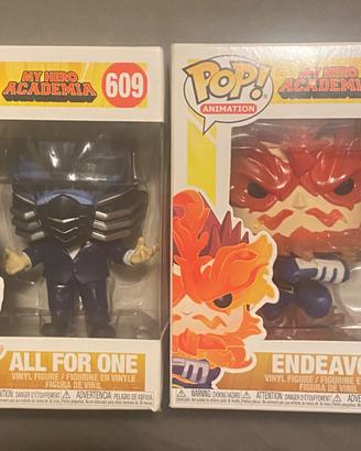 Coppia Funko Pop my hero academia