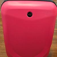 Trolley Carpisa plastica semirigida piccolo rosa