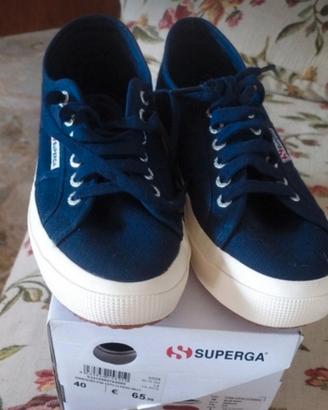 Superga classiche blu navy nr 40
