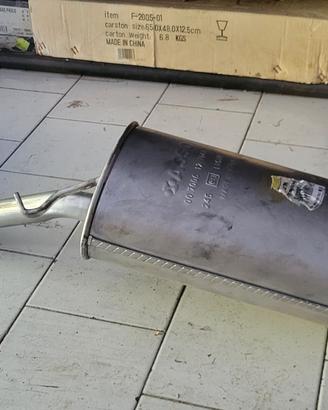 silenziatore marmitta per fiat panda 900