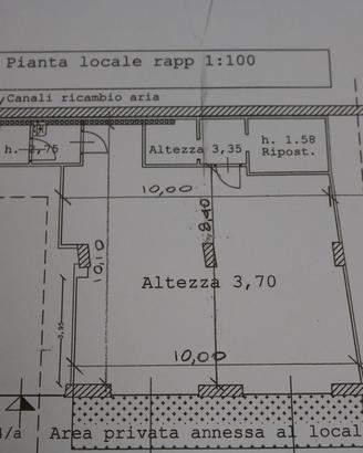 Locale commerciale C/1 due ingressi su strada