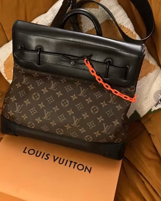 Borsa lavoro viaggi steamer macassar di vuitton