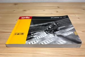 Libretto manuale Aprilia Atlantic 125-200cc