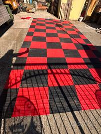 Pavimento avvolgibile paddock