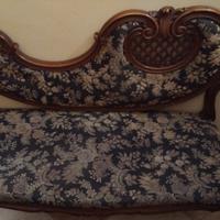 divanetto victoriano XIX secolo 