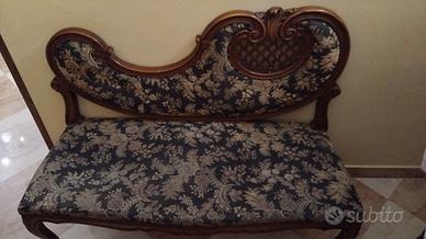 divanetto victoriano XIX secolo 