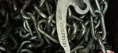 N.4CATENE DA NEVE (DUE COPPIE) E UNA SFUSA,