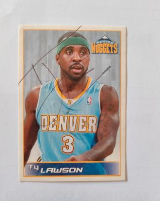 Figurina autografata Ty Lawson  Denver Nuggets NBA