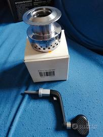 Bobina e manovella mulinello Ryobi Vertigo 4500.