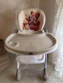 Seggiolone pappa e gioco Nunù
