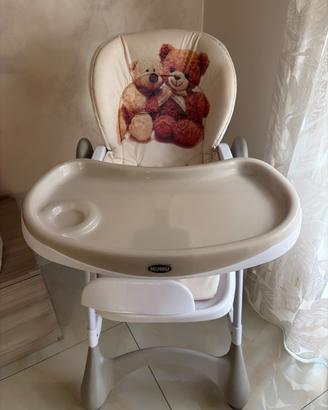 Seggiolone pappa e gioco Nunù