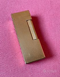Dunhill accendino placcato oro