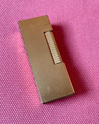 Dunhill accendino placcato oro
