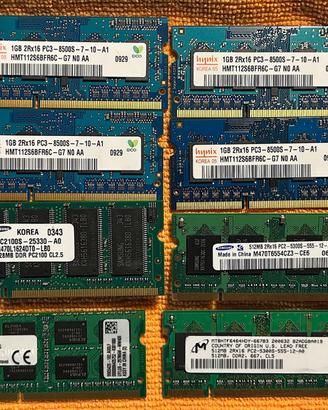 RAM X VECCHI APPLE MACBOOK PRO