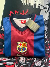 Maglia Nike Fc Barcellona 1998/1999 Home Taglia M