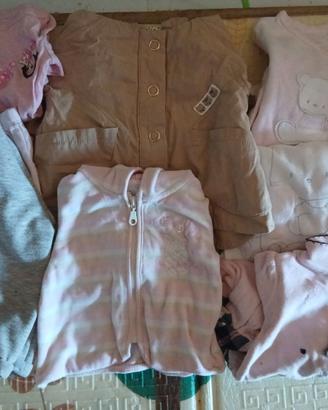 Set autunno/primavera bimba neonata 3-6 mesi