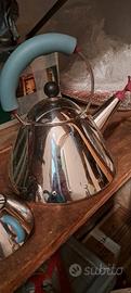Teiera Alessi + Zuccheria + lattiera
