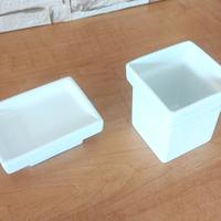 Kit Bagno Quadra Porta Sapone E Spazzolino