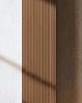 colonna cannettata bagno noce Gold 