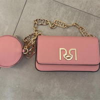 Borsetta rosa con porta monete RINASCIMENTO