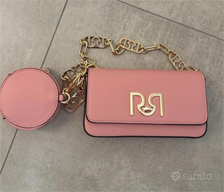 Borsetta rosa con porta monete RINASCIMENTO