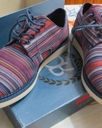 Toms scarpe uomo multicolore estate tessuto