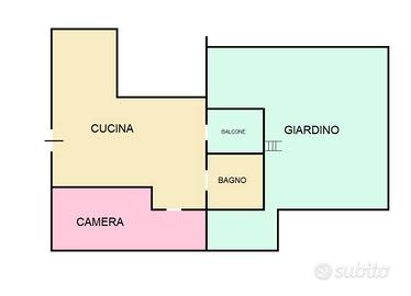 Bilocale ristrutturato + terrazzo