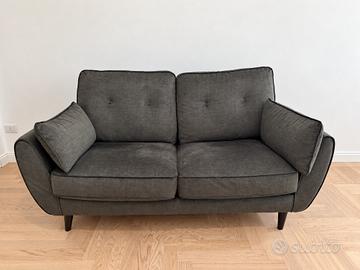 Divano 2 posti Poltronesofà Albignano verde, nuovo