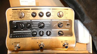 Pedaliera per chitarra acustica Zoom AC-3