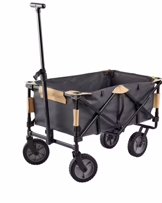 Carrello pieghevole da campeggio con ruote