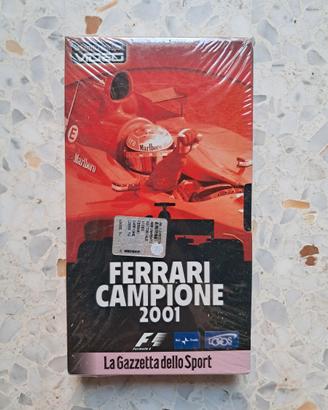 SIGILLATO VHS Ferrari Campione 2001