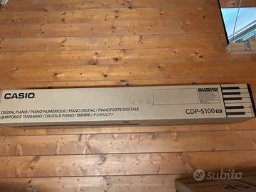 TASTIERA PIANOFORTE DIGITALE CASIO CDP-S100 BK