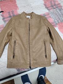 giacca in pelle jack e Jones 