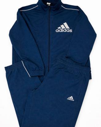 Tuta completa Adidas vintage blu L uomo
