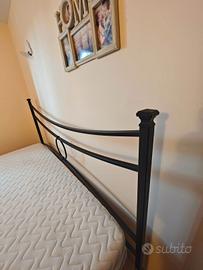 letto in ferro battuto 