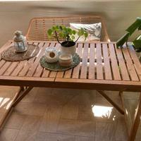 Tavolo da giardino in legno Ikea 140x75