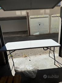 Tavolo da giardino richiudibile 180x75