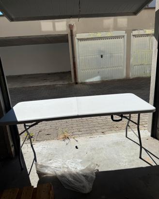 Tavolo da giardino richiudibile 180x75
