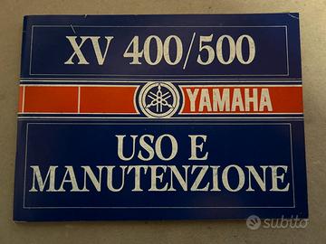 Uso e manutenzione Yamaha Xv 400/500