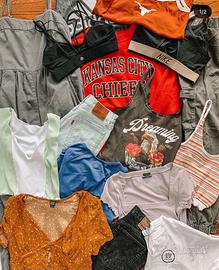 donna abbigliamento S-M 1€ al pezzo 👀 descrizione