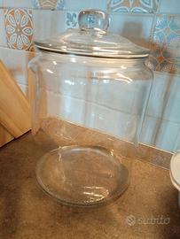 Vaso vetro con tappo secondo pezzo