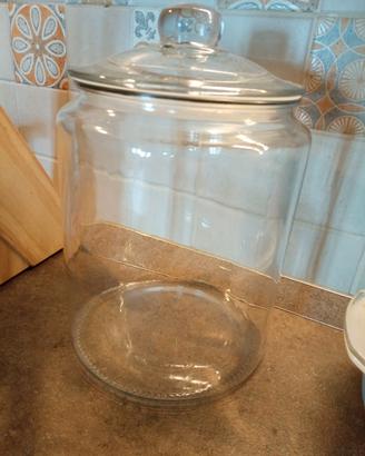 Vaso vetro con tappo secondo pezzo