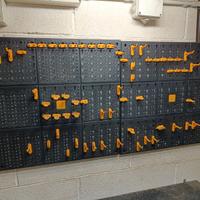 Set Pannelli Porta Attrezzi - Parete Attrezzata