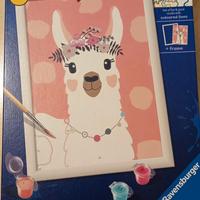 CreArt disegno lama rosa