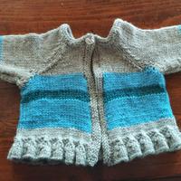 Golfino bambina in stile boho hippy