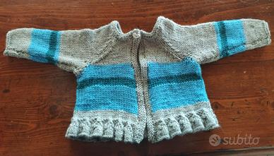 Golfino bambina in stile boho hippy