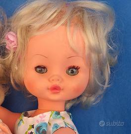 Bambola italocremona ic vintage tipo pupa furga